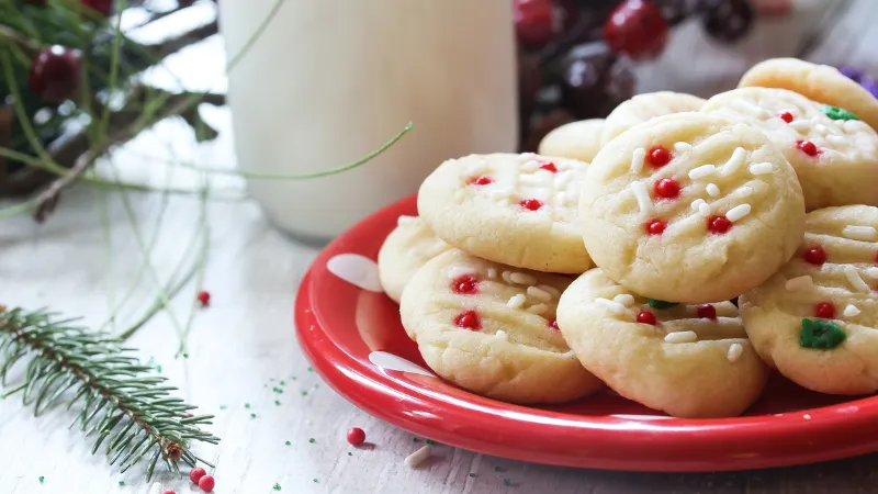 Cake Mix Christmas Cookies