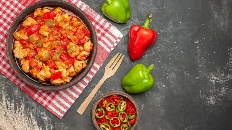 Chicken and Peppers Recipe