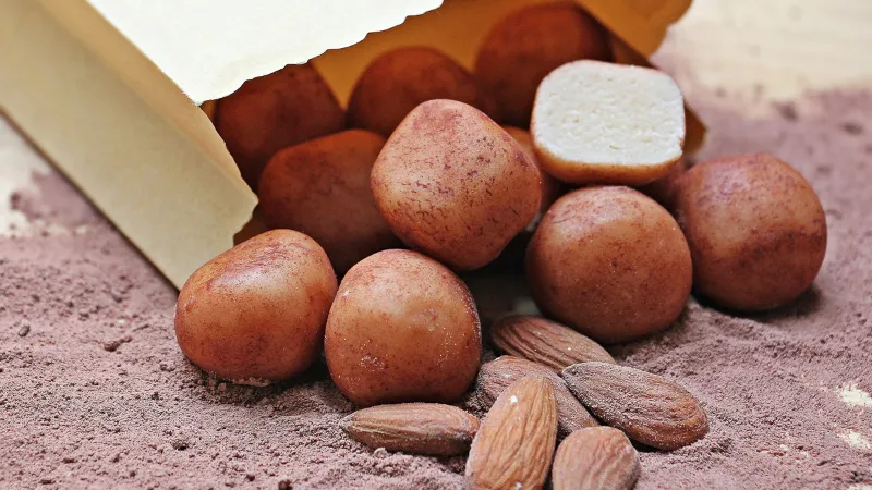 How to Make Marzipankartoffeln Recipe: Chocolate-Dusted Marzipan Potatoes