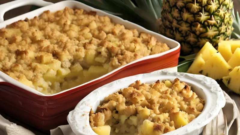 Pineapple Stuffing Recipe: A Sweet Side Dish That You’ll Love