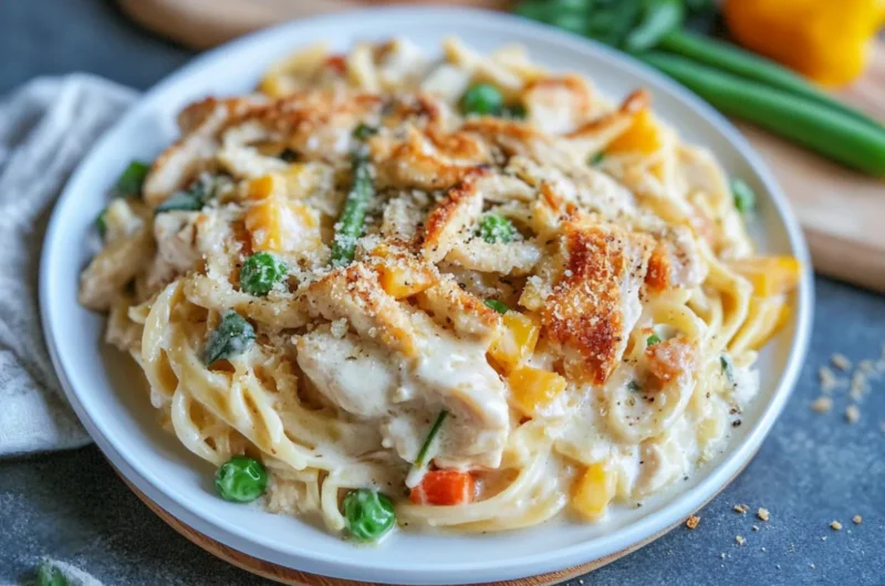 Chicken Alfredo Recipe with Jar Sauce