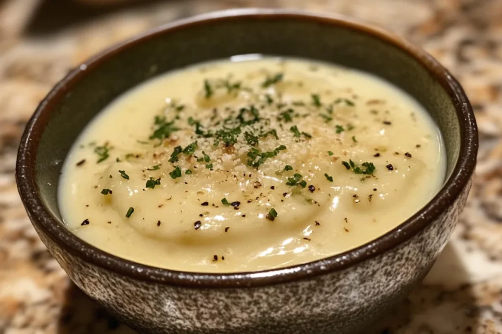 garlic parmesan sauce recipe