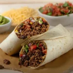 Beef Barbacoa Burrito