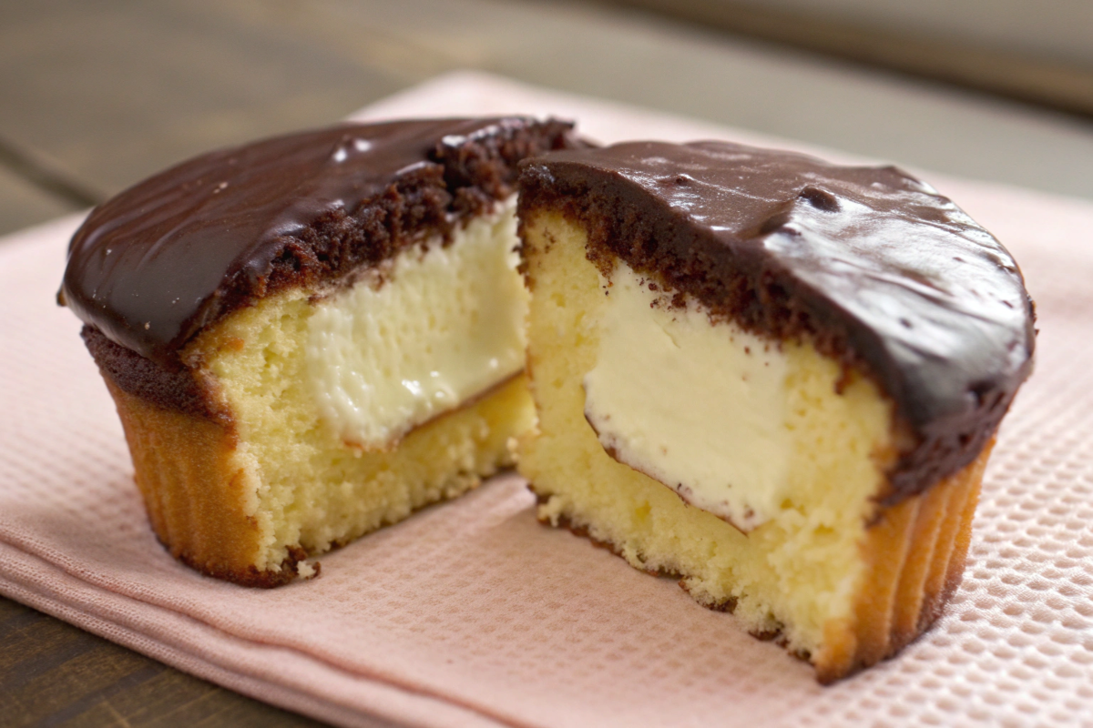 Boston Cream Cupcakes