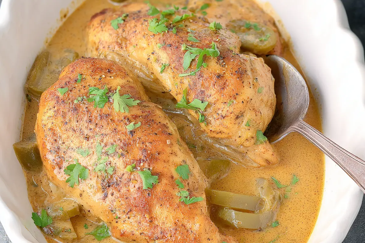 Crockpot Smothered Chicken Recipe Perfect for Busy Weeknights