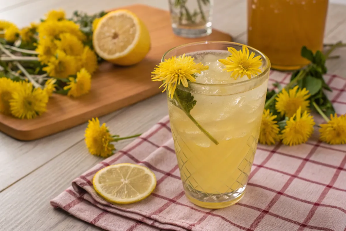Dandelion Lemonade Recipe