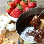 Easy Chocolate Caramel Fondue Recipe