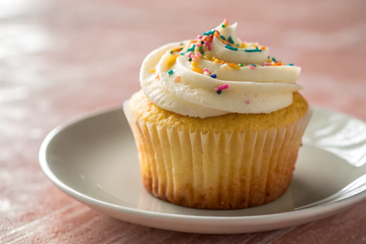 Gluten-Free Vanilla Cupcake