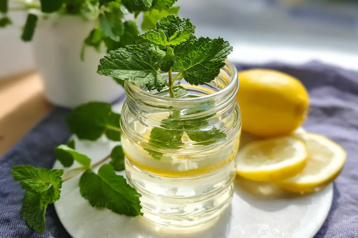 Lemon Balm Syrup Recipe