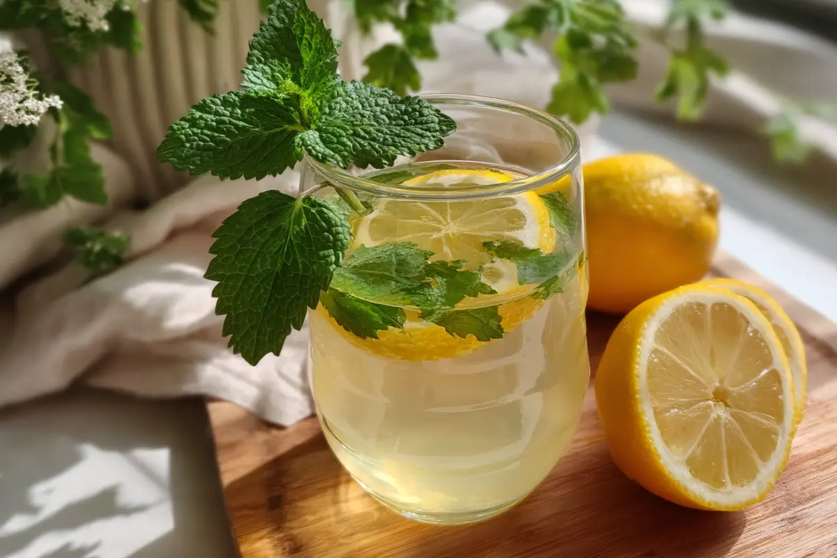 Lemon Balm Syrup Recipe for Refreshing Drinks and Desserts