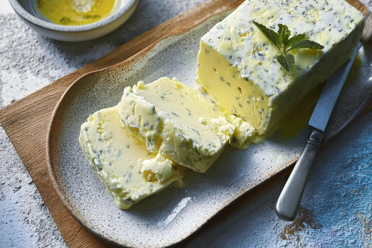 Lemon Meringue Ice Cream with Lemon Balm