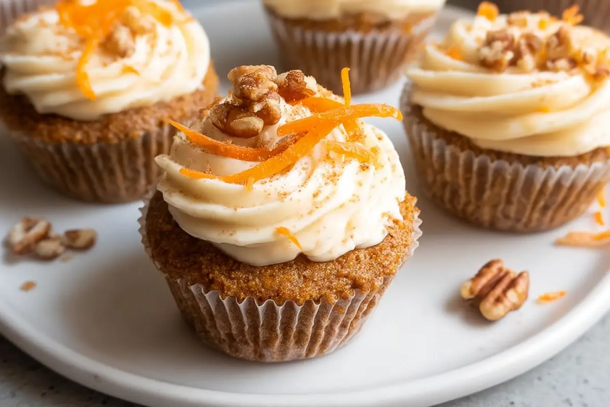 Maple Carrot Cupcakes Recipe: Moist & Fluffy