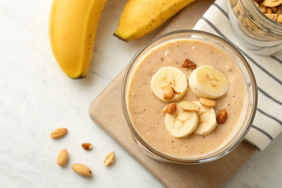 Peanut Butter Banana Smoothie Recipe