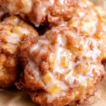 baked apple fritters