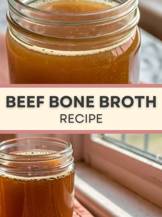 Beef Bone Broth Recipe for Glowing Skin