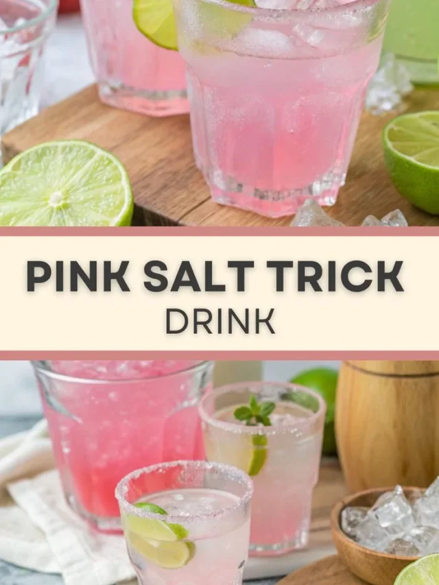 Pink Salt Trick Drink