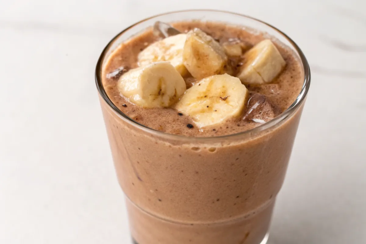 The Best Healthy Coffee Banana Smoothie for a Morning Energy Boost