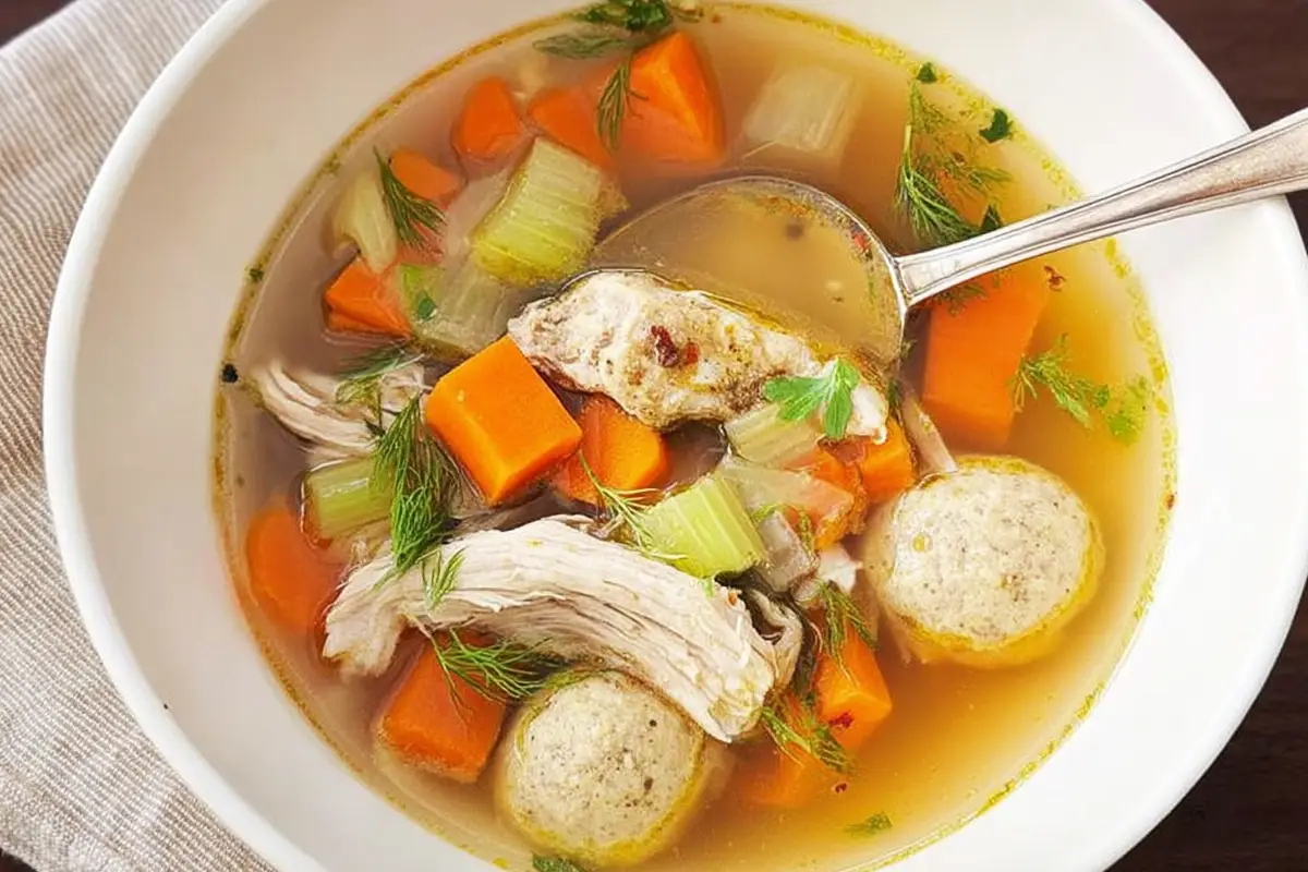 jewish chicken soup recipe