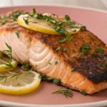 pan seared salmon