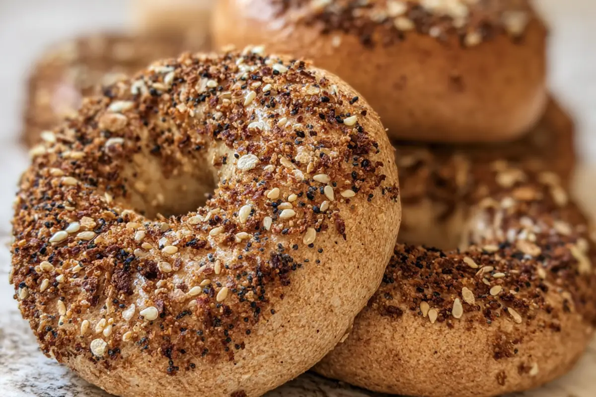 High Protein Greek Yogurt Bagels