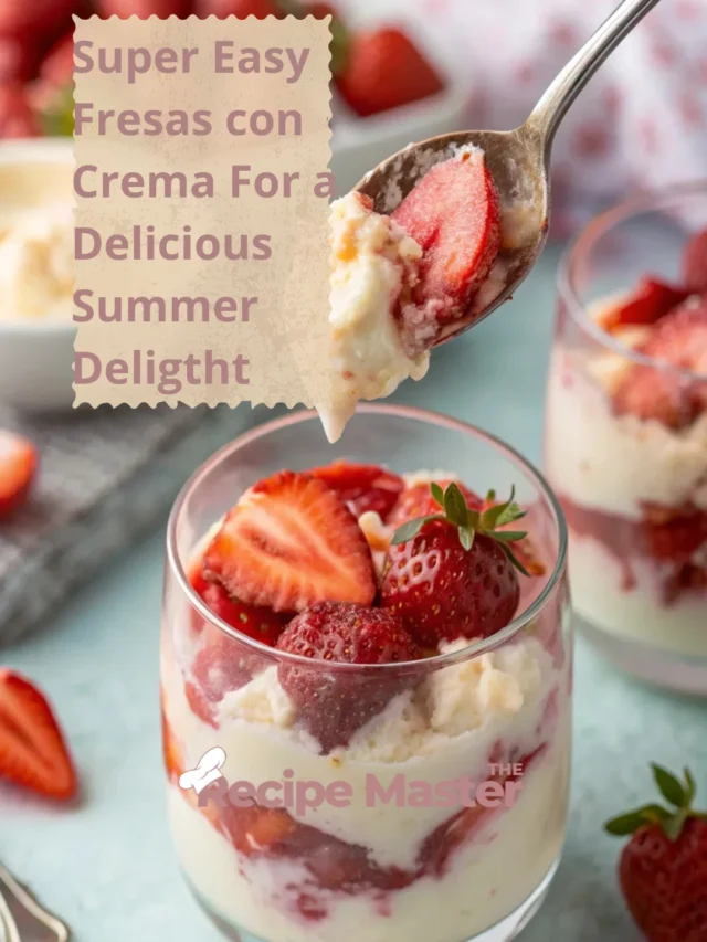 Fresas con Crema Recipe