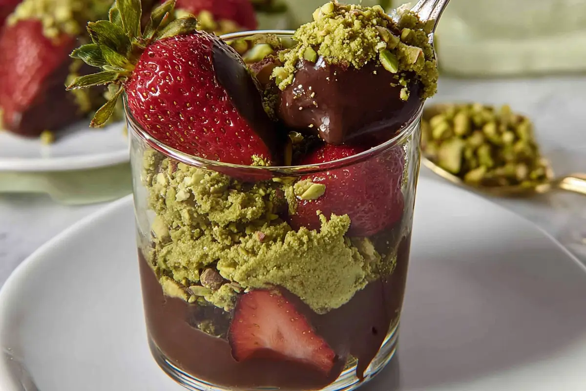 Dubai Chocolate Strawberries