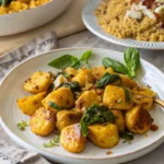 patty pan squash roasted ON A PLATE