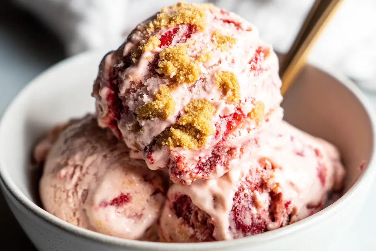 Strawberry Cheesecake Ice Cream