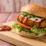 Buffalo Ground Chicken Burger Recipe