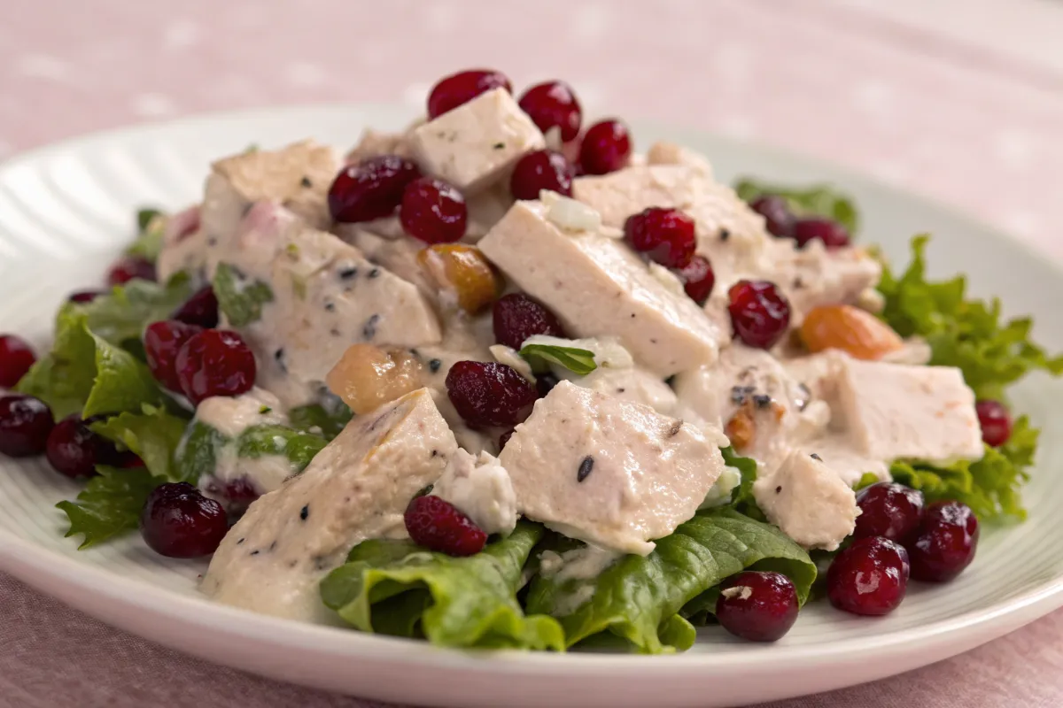 How to Make Cranberry Chicken Salad in Under 15 Minutes
