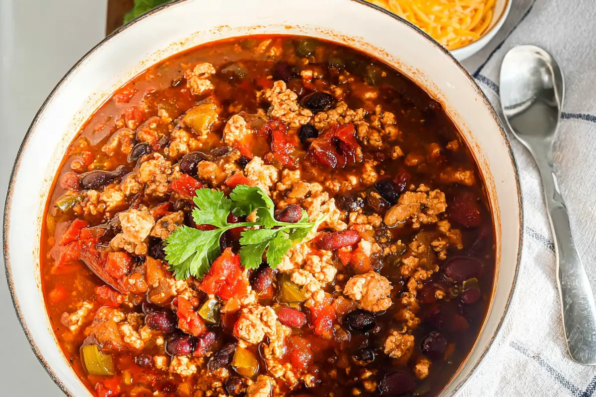 Healthy Ground Chicken Chili Recipe: Easy and for Cozy Weeknight Comfort