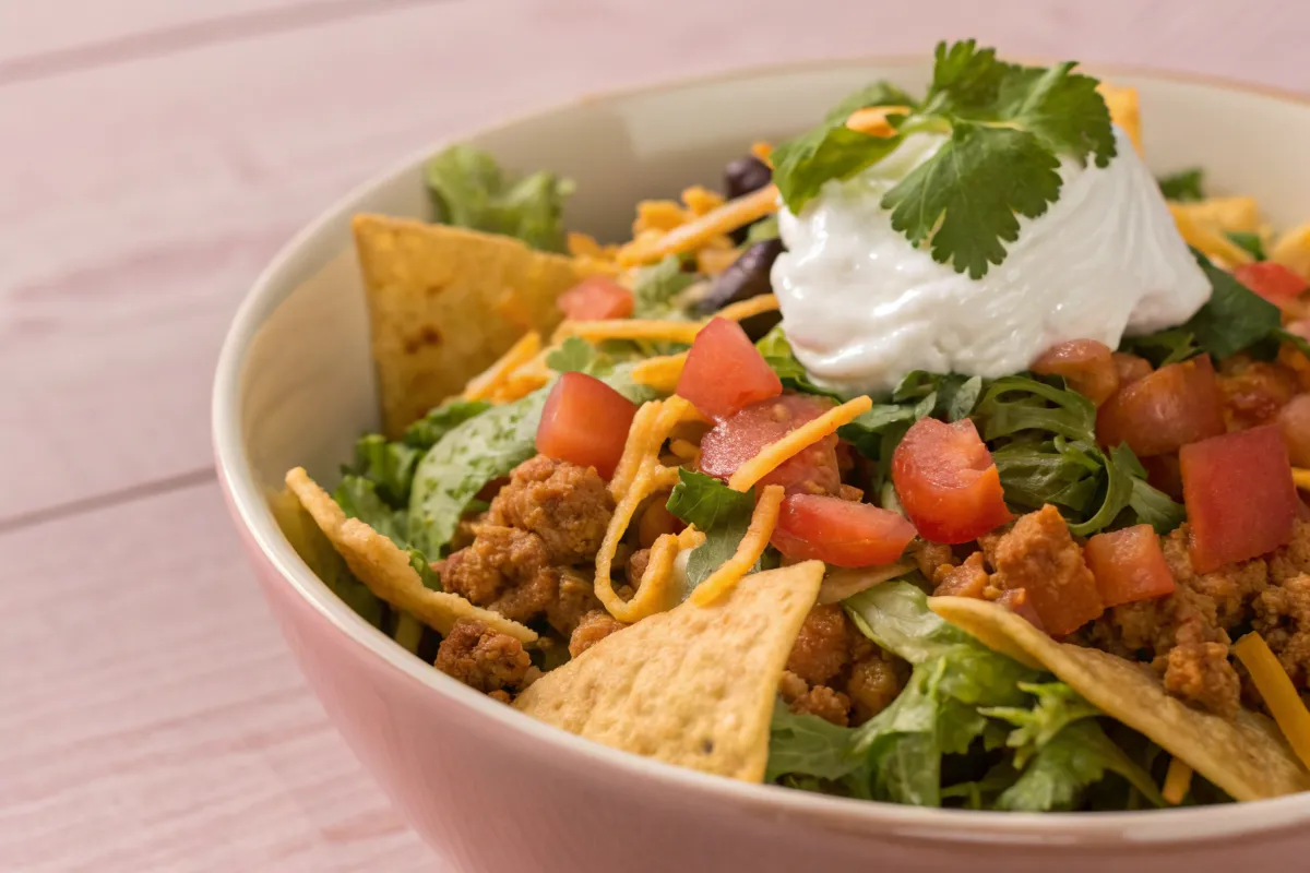 The Best Ground Chicken Taco Salad Recipe You Can Make in 30 Minutes