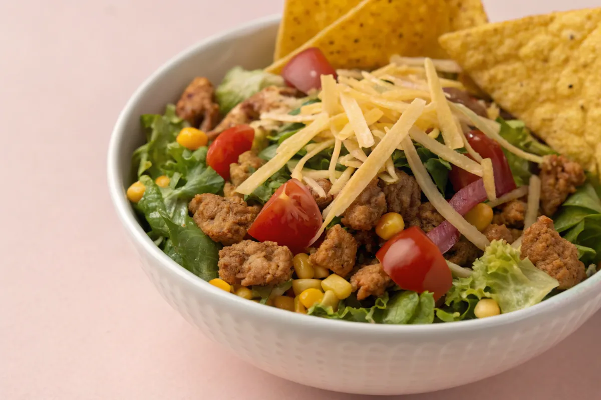 Ground Chicken Taco Salad Recipe