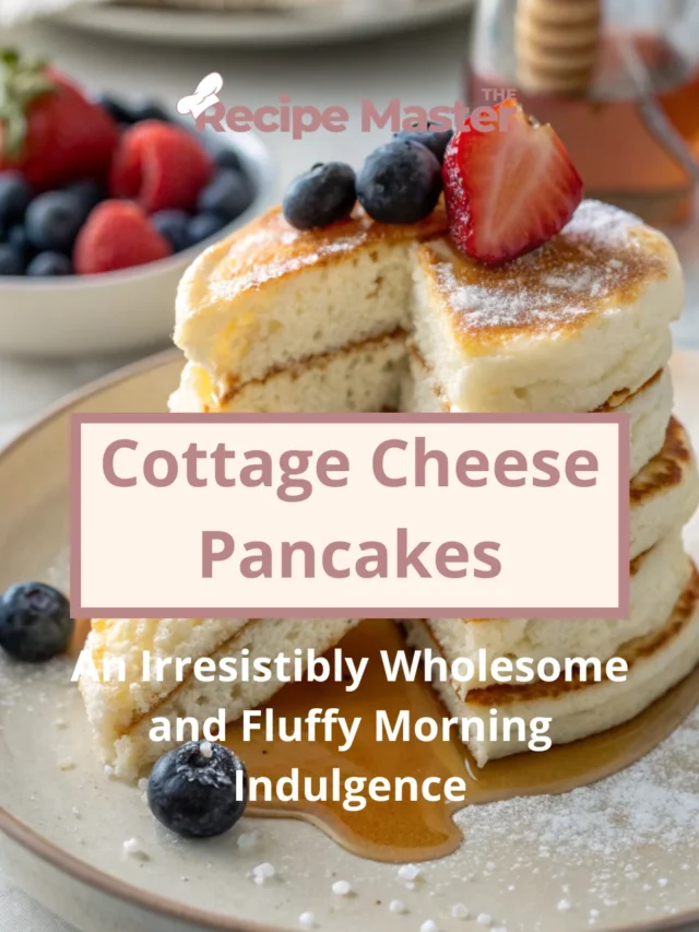 Cottage Cheese Pancakes