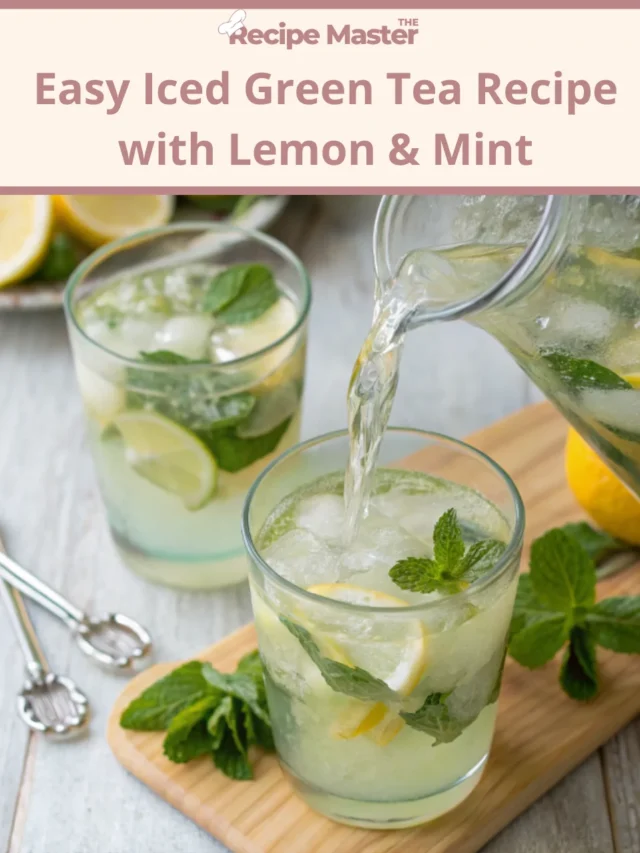 Iced Green Tea Recipe