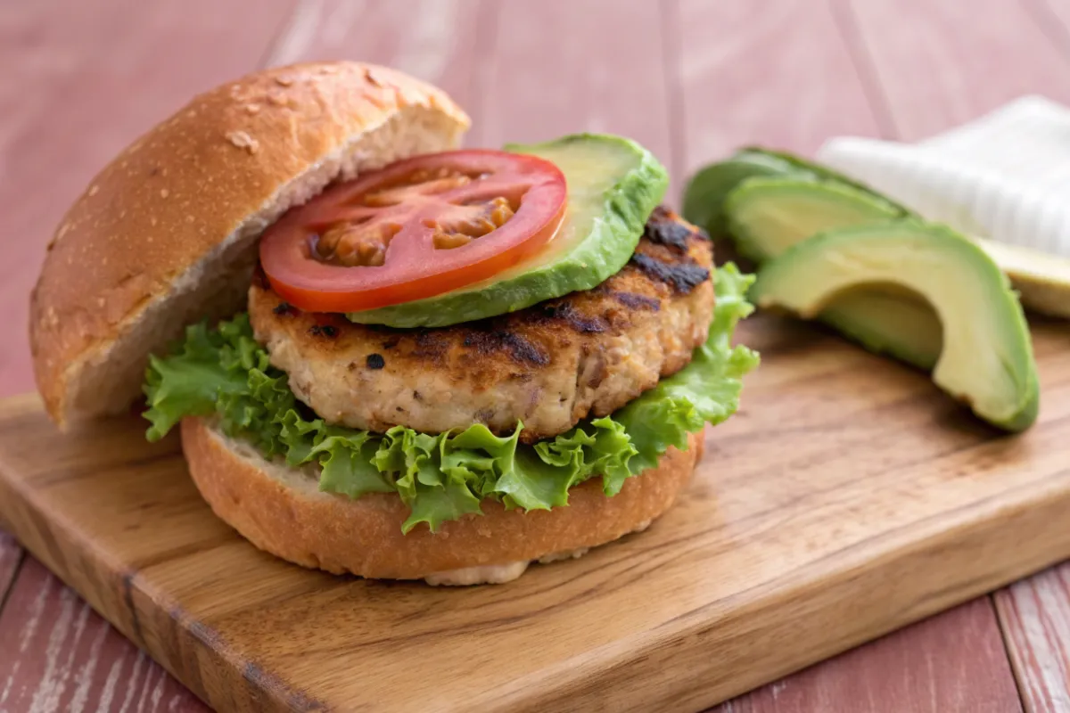 Easy and Healthy Ground Chicken Burger for Guilt-Free Cravings