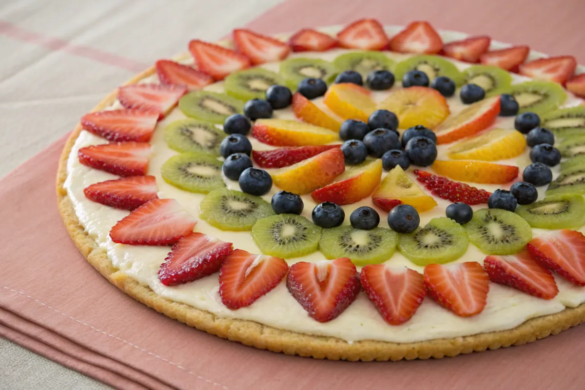 Sugar Cookie Fruit Pizza Recipe