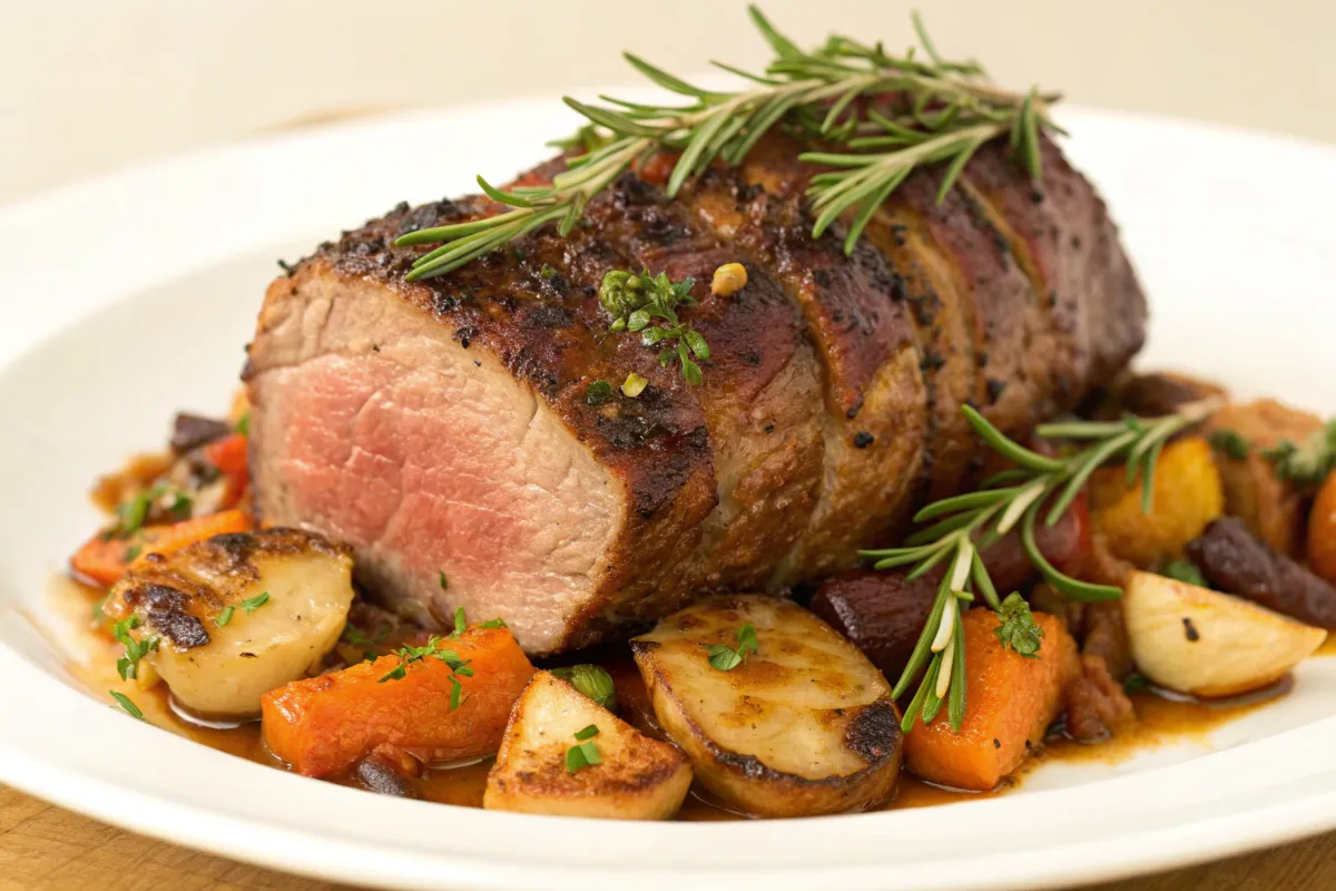 Herb-Crusted Venison Roast Recipe for Special Dinners