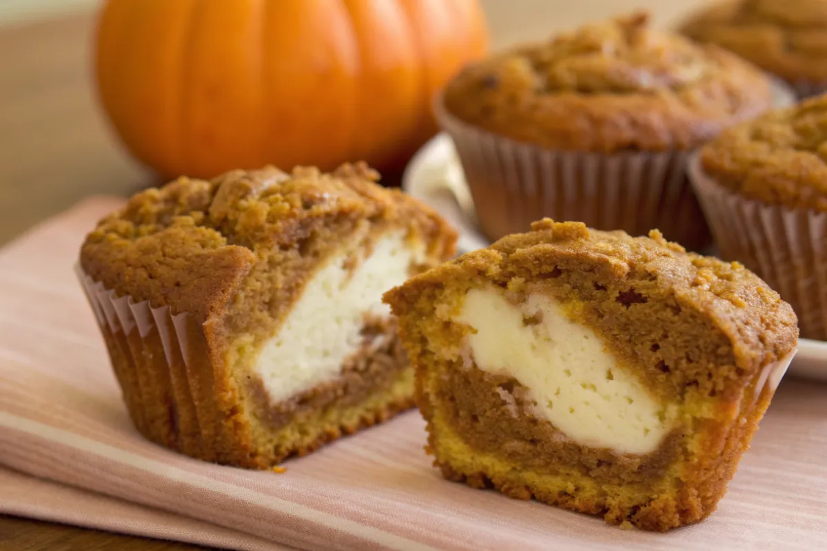 Pumpkin Cheesecake Muffins Recipe: Easy, Creamy and Spiced