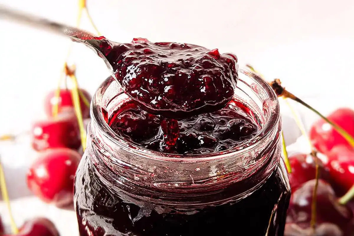 Cherry Jam Preserves Recipe