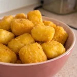 Corn Nuggets Recipe on a bowl