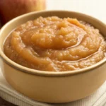 crockpot applesauce in a bowl