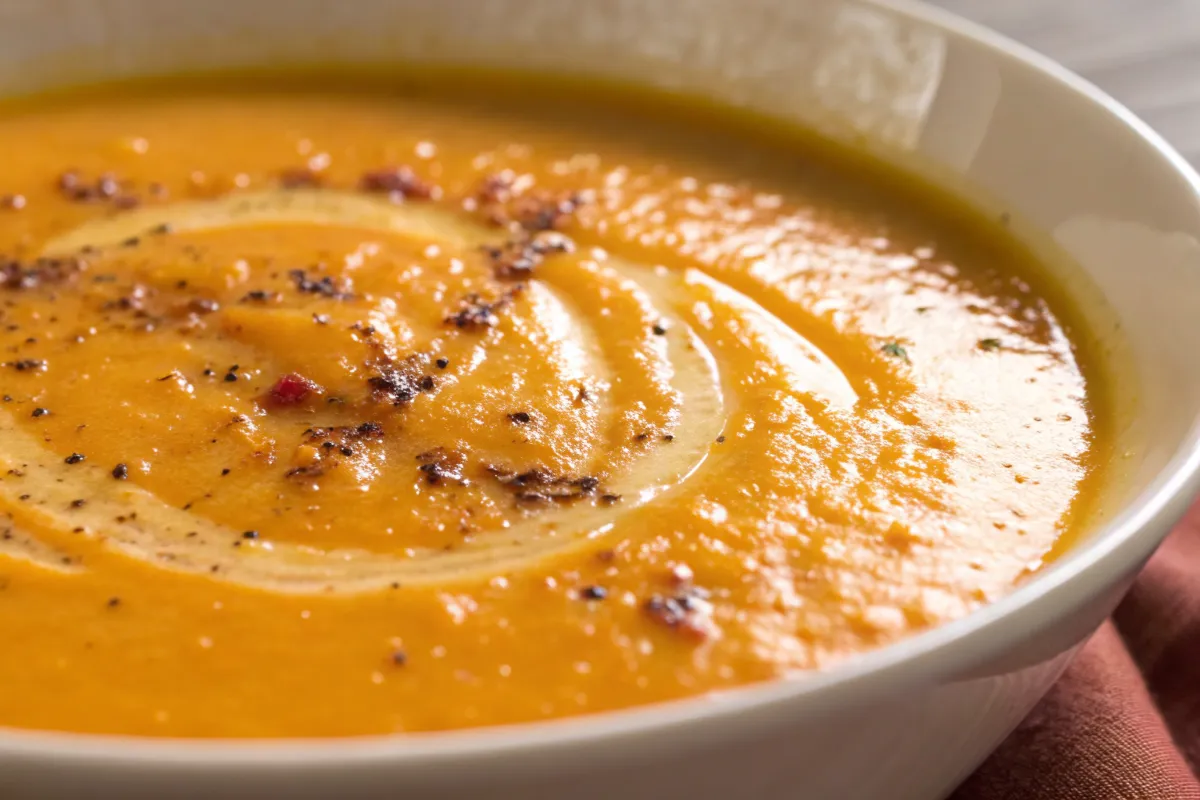Roasted Butternut Squash Soup Recipe