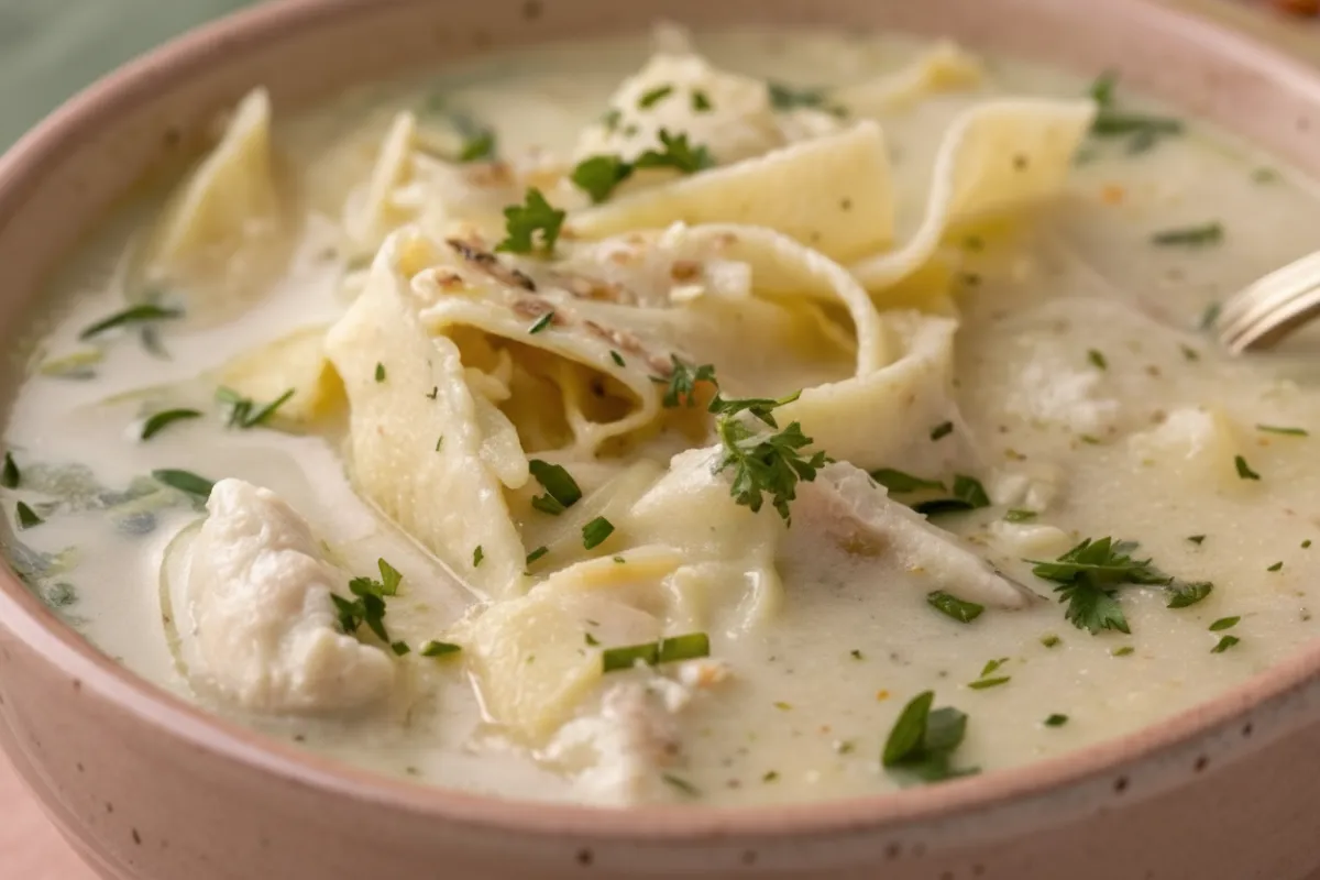 Chicken Lasagna Soup Recipe