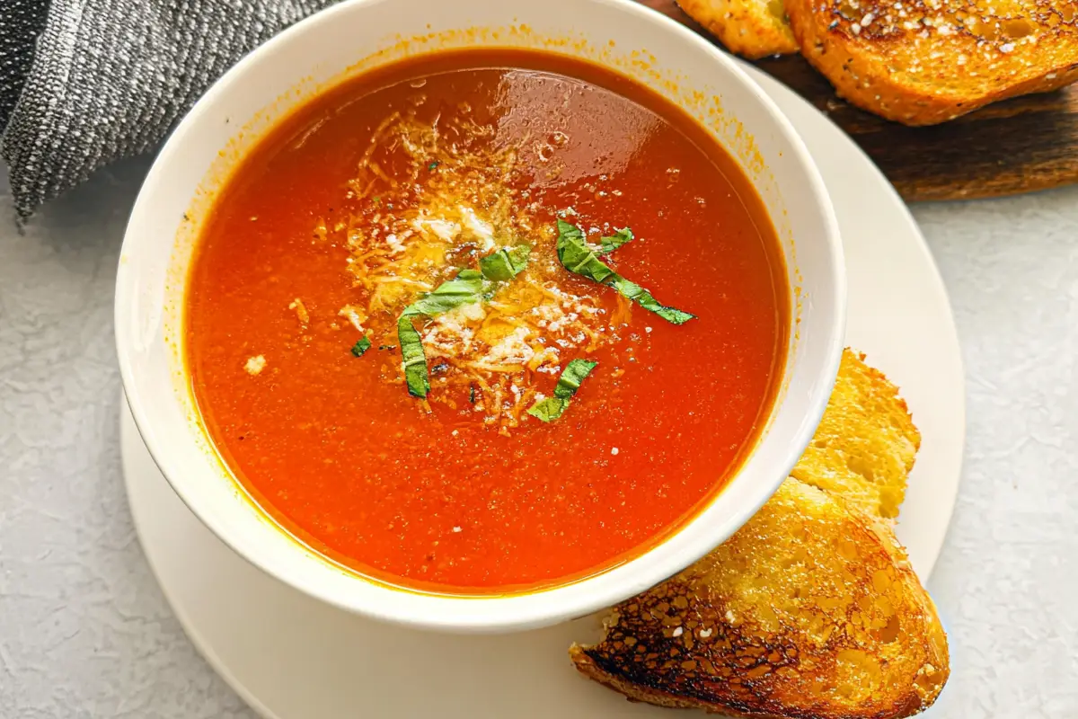 Homemade Tomato Soup That Tastes Just Like Childhood (But Better!)