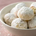 russian tea cakes with powder sugar
