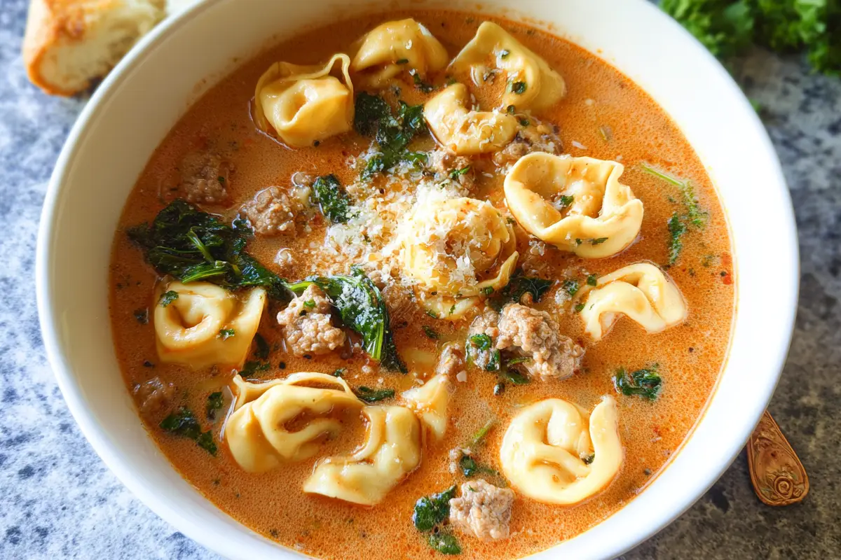 Cozy Tortellini Soup: The Ultimate Comfort Food for Cold Days