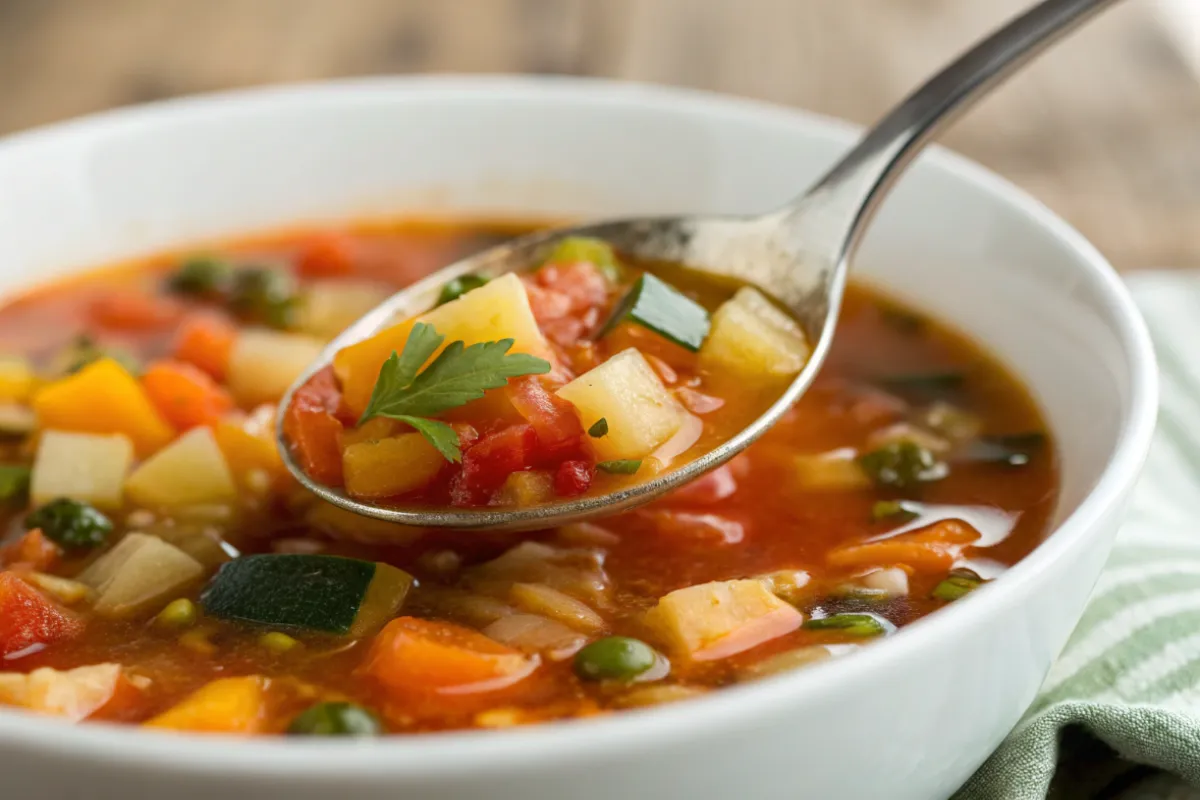 Vegetable Soup Recipe: The Ultimate Clean Out The Fridge