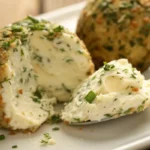Cheese Ball with herbs and pecans