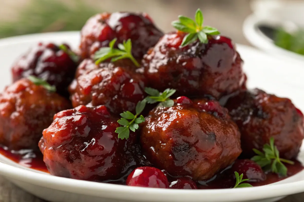 Cranberry Meatballs Recipe